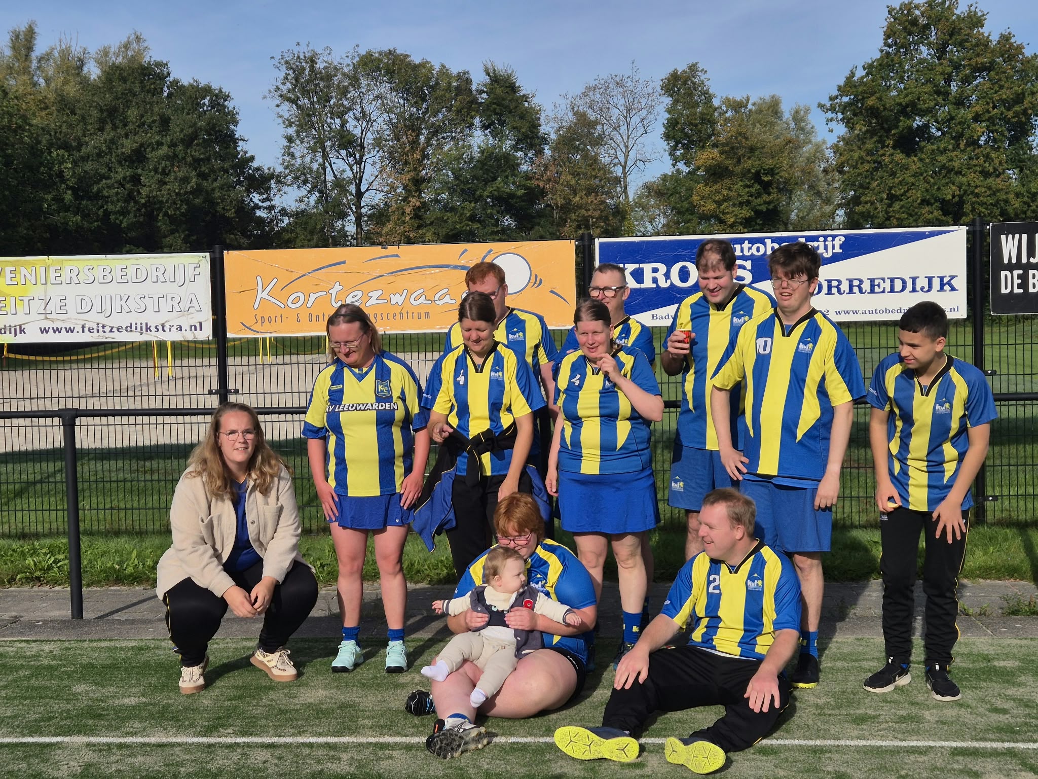 G-korfballers actief in Gorredijk