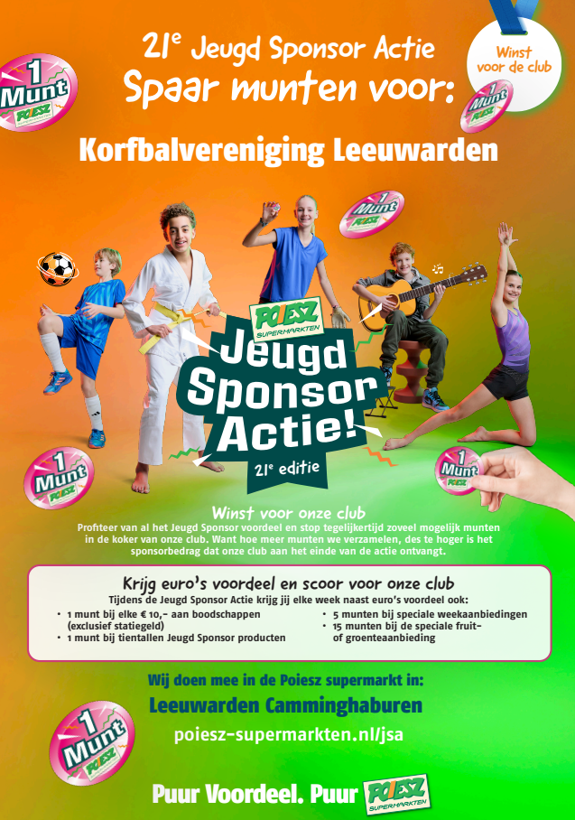 Jeugd Sponsor Actie Poiesz 2026