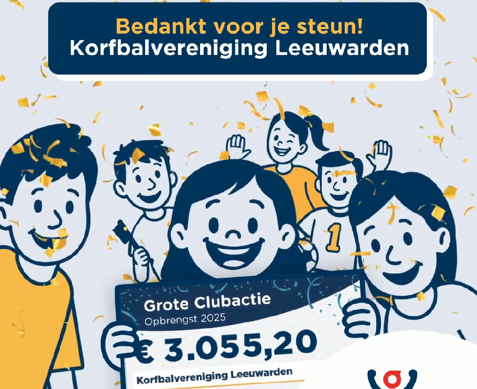 Prachtige opbrengst Grote clubactie 2025!